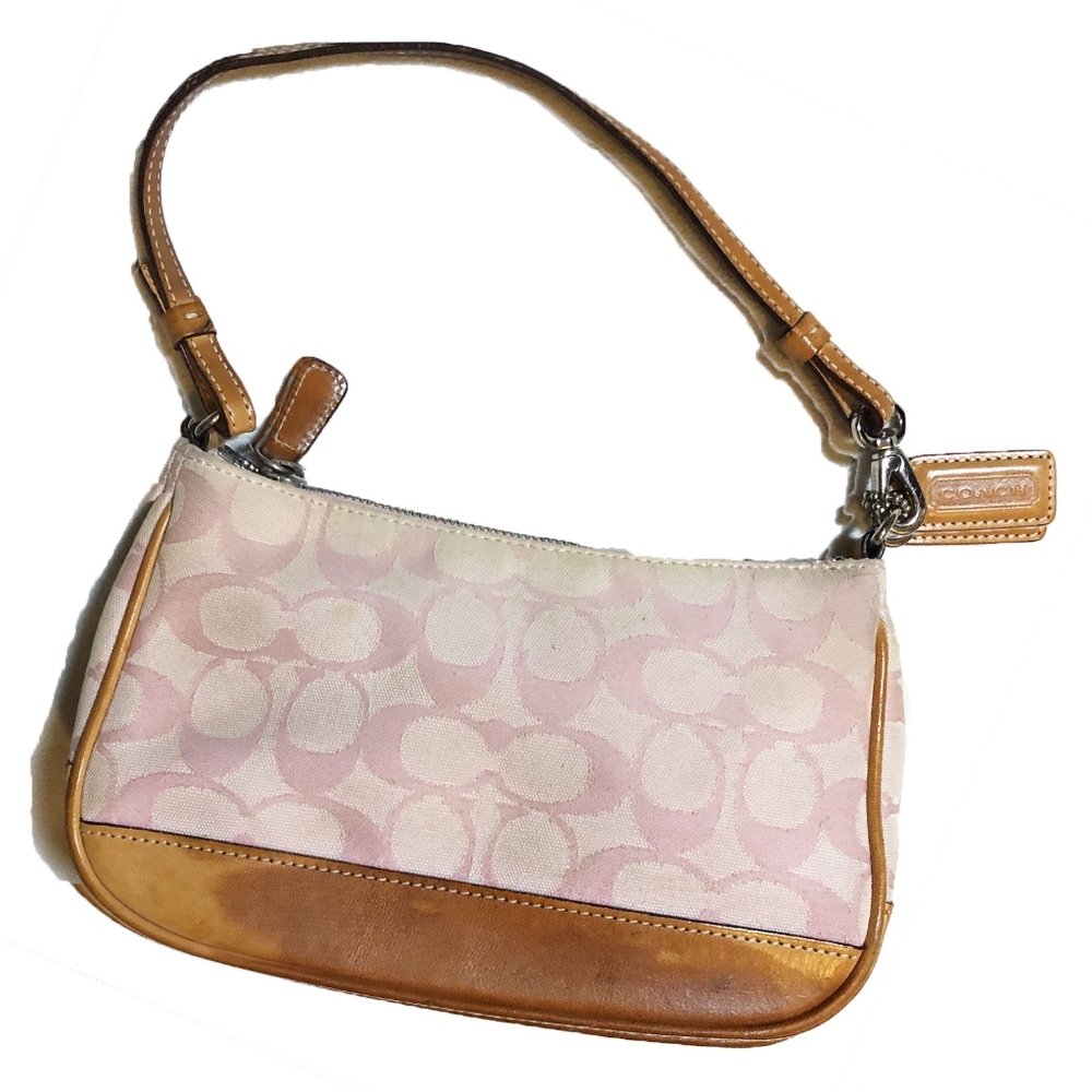 Vintage Coach mini Pink bag